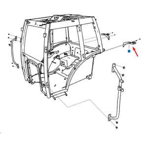 Suporte-Lh-Mud Guard-P(Ch)-Trg861