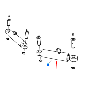 Conjunto Do Cilindro-Steering(Lh)-G630