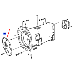 Cover-Clutch Housing-Trg250