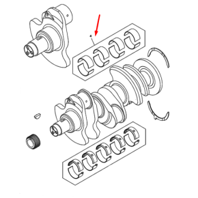 Big End Bearing Kit-Pks