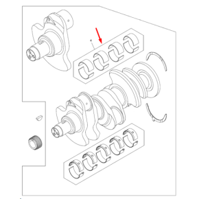 Big End Brg Kit - U/S-Pks