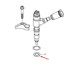 Injector Washer-Pks