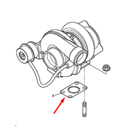 Gasket - Turbocharger-Pks