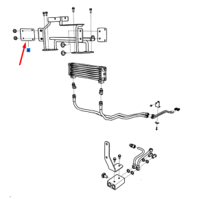 Suporte-Oil Cooler(Rh)-Trg640