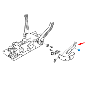 Suporte-Pto Switch(Cabin)-Trg7