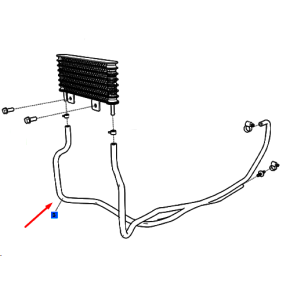 Hose-Fuel Cooler(In)-Trg170