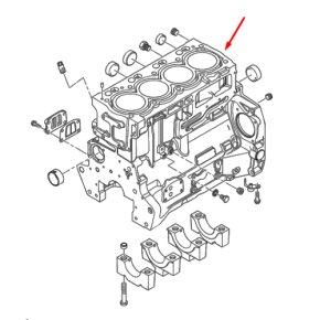 Cylinder Block Assembly-Pks
