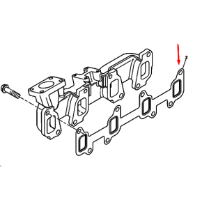 Junta - Manifold Exaustão-Pks