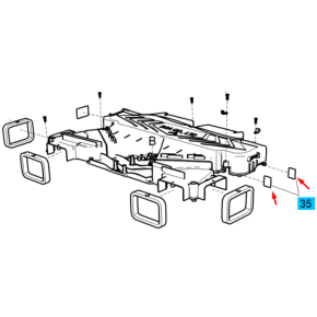 Hvac Guide Bracket 1-Trg865