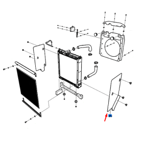 Cover-Radiator-Lh-P-Lsmb-Trg170