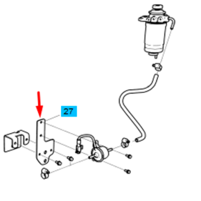 Bracket-Feed Pump-Trg010