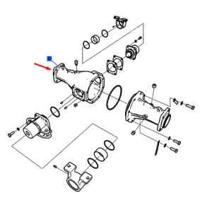 Case-F/Axle Center(Rh)-G-Trg400