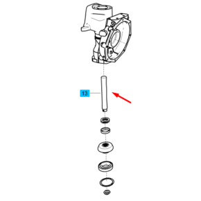 Shaft-King Pin-R/G-Lsmb-Trg400