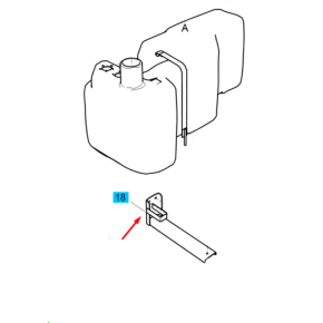 Bracket-Tank Front-Trg040