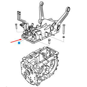 Housing Assy-Hyd_Mhl_U(Brz)-G820
