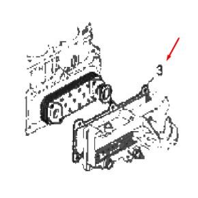 Oil Cooler Cap Gasket-Mwm