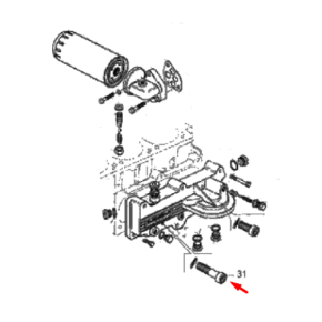Parafuso Cyl-M8X35-602007300835-Mwm