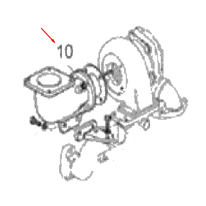 Porca Stover - M8-902101710802-Mwm