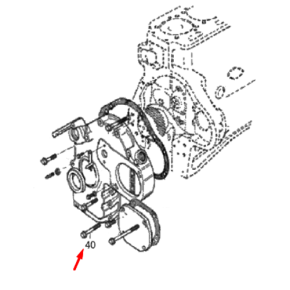 Parafuso M8X60-602002600860-Mwm
