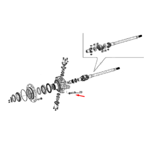 Parafuso Traseiro 0095352228-Zf