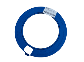 Anel Milho Mod U Azul Escuro - 4Mm Reb 2,5Mm J.A