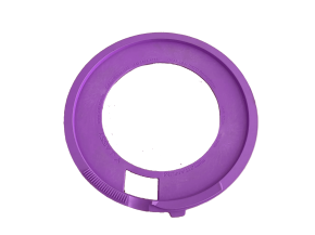 Anel Soja Titanium Roxo 3Mm Reb 0,8Mm J.Assy