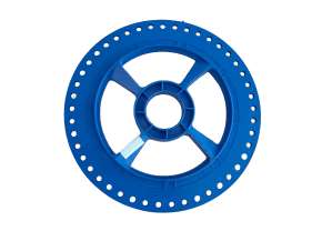 Disco Sorgo L-Rampa Mod U45 Furos Azul Esc 5,2Mm 