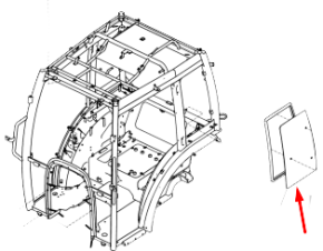 Vidro LS Lateral LE TRG863 