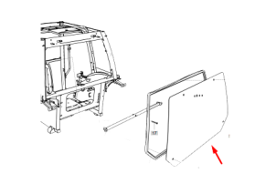 Vidro LS Traseito Superior TR 